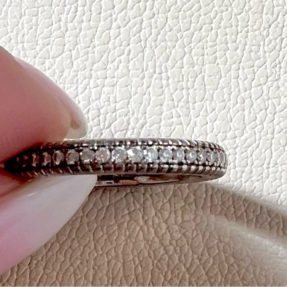 FABERGÉ Colours of Love Diamond Eternity Band - Picture 10 of 11
